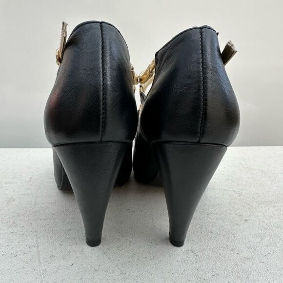 Seychelles Heart Grows Fonder Retro Peep Toe Strappy Mary Jane Pumps Size 6,5 - Picture 8 of 8